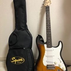 エレキギター　Squier by Fender《スクワイヤー》