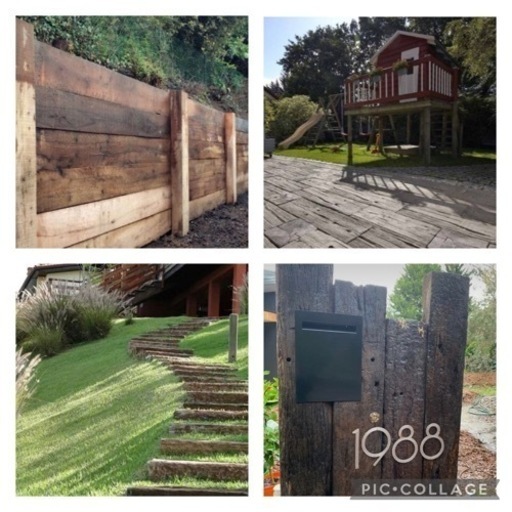 枕木販売 今こそお洒落な庭 エクステリア ガーデニング Diyやってみませんか テルー 福岡の家具の中古あげます 譲ります ジモティーで不用品の処分