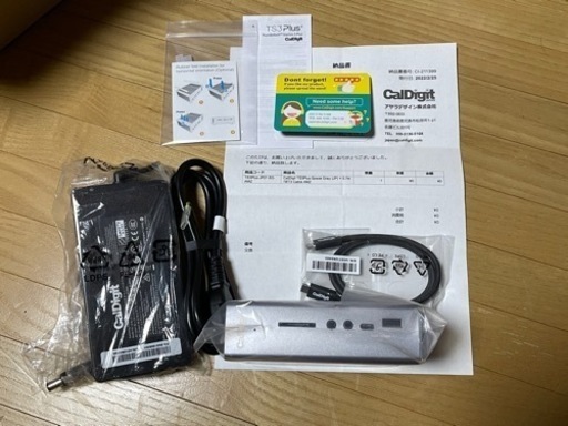 CalDigit TS3 Plus新品同様!! 値下げ！