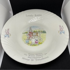 Royal Lovely Rabbit絵皿　5枚セット