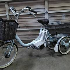 【美品】ヤマハ　電動アシスト自転車　PASワゴン　PT16　X9...