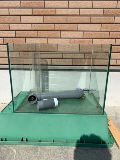 60×45×45 ガラスオーバーフロー水槽