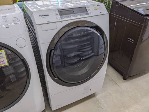 ⭐10kg洗い⭐Panasonic 10/6kg ドラム式洗濯乾燥機 NA-VX7500L パナソニック 2015年式  0301-04