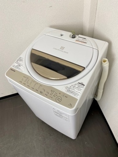 激安 限定大セール‼️TOSHIBA 6キロ 洗濯機AW-6G8