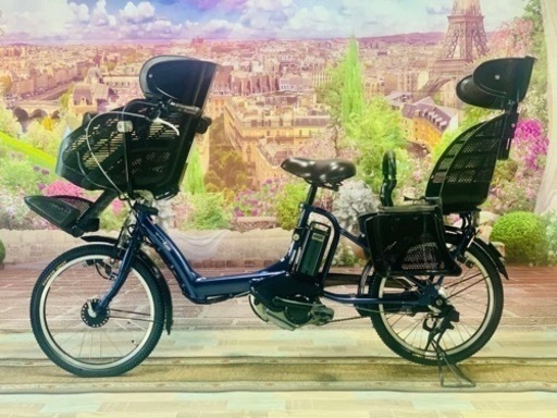 D34D電動自転車M41M/超高性能8アンペア/保証/新品タイヤ/ヤマハ