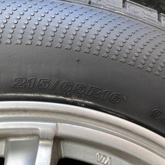 状態良好★215/65R16 ホイール付き スタッドレスタイヤ