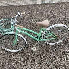 22インチの子供用自転車です。