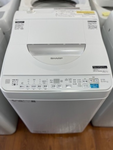 送料・設置込み　洗濯乾燥機　5.5kg SHARP 2020年