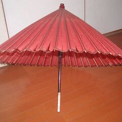 日本傘、番傘？