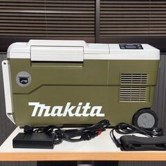 【2022年1月購入／未使用品】 makita（マキタ）　40Vmax&18V対応　-18℃～60℃まで手軽に保冷&保温　充電式保冷温庫　CW001GZO（オリーブ）
