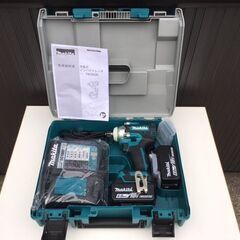 【新品・未使用品】　makita（マキタ）　18V 充電式インパ...