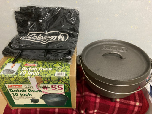 Coleman ダッチオーブン\u0026スタンドセット