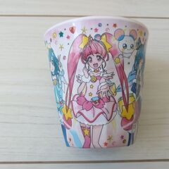 【ネット決済・配送可】スタートゥインクルプリキュアのコップ