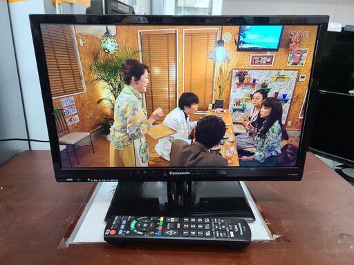 【リサイクルショップどりーむ天保山店】●1051●　☆新生活応援☆　パナソニック　液晶テレビ　2019年製　１９V型　TH-19G300　リモコン付き