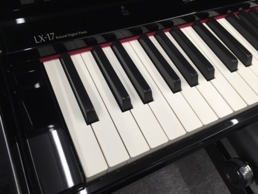 木製鍵盤 電子ピアノ ローランド LX17 2017年製