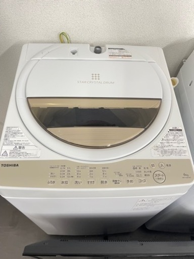 TOSHIBA洗濯機AW-6G86.0kg