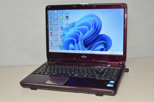 最新Windows11+office 大容量HDD500GB 富士通 NF/G50 高速 i3-330M//4GB/15.6インチ/無線内蔵/DVDマルチ/HDMI/テンキー/便利なソフト多数