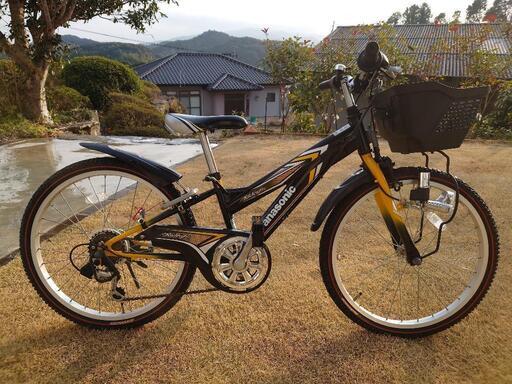 [受け渡し終わりました]パナソニック 22インチ 自転車 小学生用