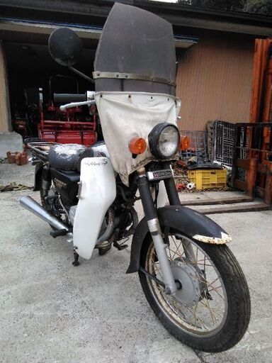 ホンダ　CD125T　レストア用！！　風貌付き！　ヤレ感が旧車アピールしてます！！