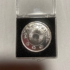 一円銀貨の画像