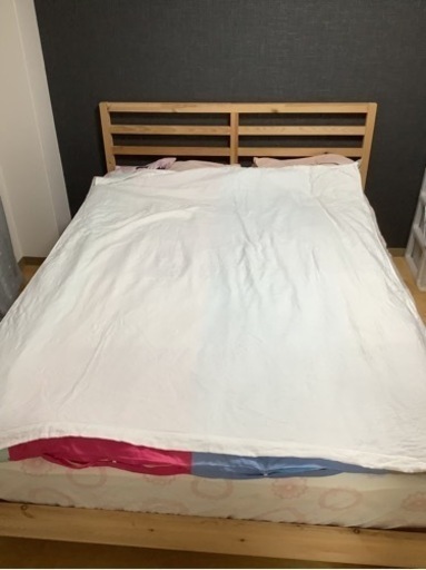 IKEA - 【ブロード様専用】IKEA ベッドフレーム ＋ マットレス おまけ 