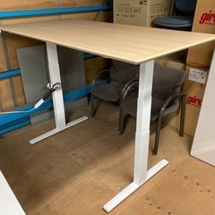 オカムラ スイフト 電動上下昇降テーブル 中古