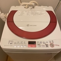 【決まりました】SHARP 全自動電気洗濯機