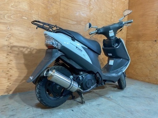 ☆お支払い総額7.8万円☆ スズキ アドレスV125 CF4EA 社外マフラー LED