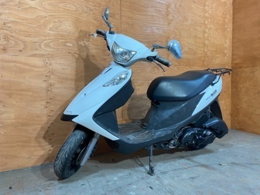 ☆お支払い総額7.8万円☆ スズキ アドレスV125 CF4EA 社外マフラー LEDテール、ウインカー！ カスタム多数♪ 通勤通学に♪カスタムベースにも♪ 関東圏内即日配送可能です！