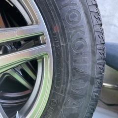 15インチ社外アルミ+BSスタッドレスタイヤ 4本