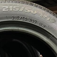 🌞215/50R17⭐プリウスα、ジェイド、アテンザスポーツ、エクシーガ、レヴォーグ等に！バリ山！美品！POWERGY！PIRELLI製サマータイヤ入荷しました🌞