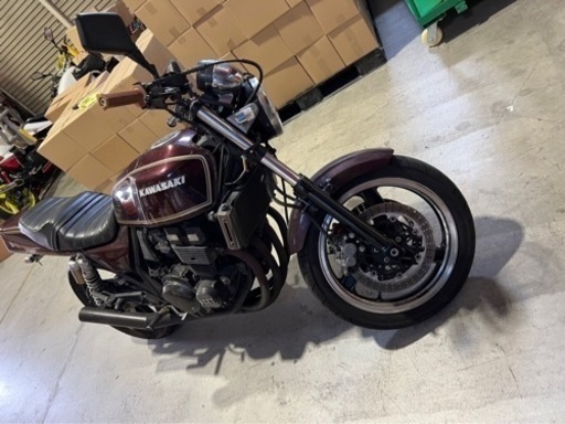 ZRX400 車検なし　エンジンかかります。