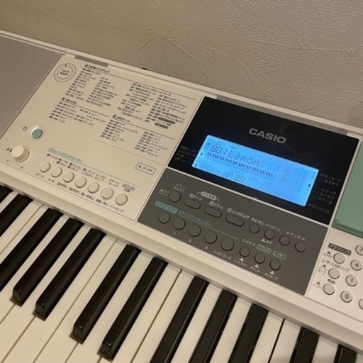 CASIO LK-512 光ナビゲーションキーボード - 鍵盤楽器、ピアノ
