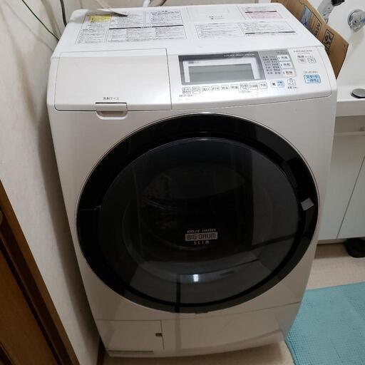 日立　ドラム型洗濯機　BD-S7400L　2012年