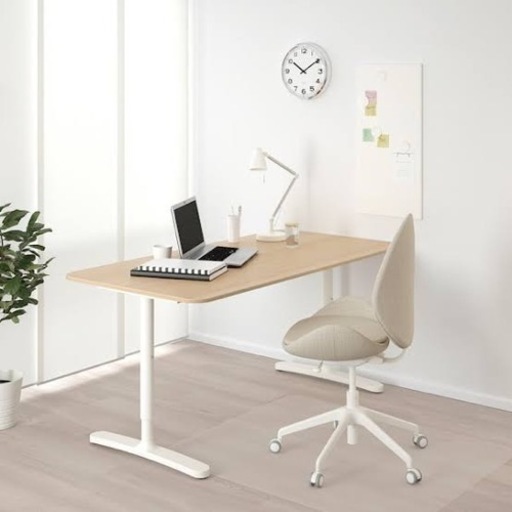 IKEAの人気のオフィステーブル160×80cm