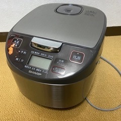 【非対面引取】SHARP 炊飯器　KS-S10J-S