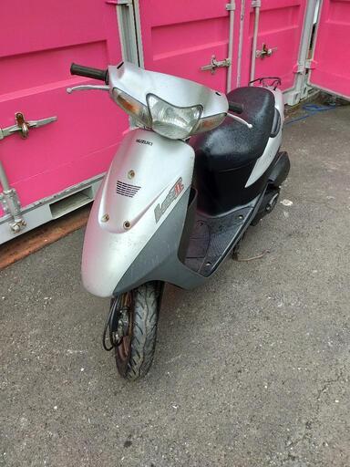 軽量☆鋭い加速のレッツ2です！前後タイヤ新品