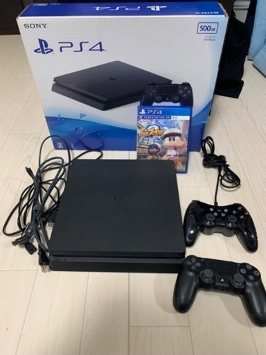 PS4セット＋パワプロ2018 箱付き差し上げます。