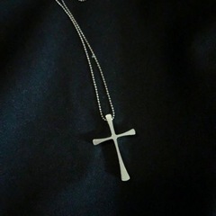 ステンレス製ネックレス十字架