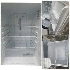 🚛配送無料🔰当日配送‼️ 容量　150L 冷蔵庫🎖1,2,3人用でもご使用できます 🎖 洗濯機も出品✨大阪　兵庫　京都　奈良　✨洗濯機も出品