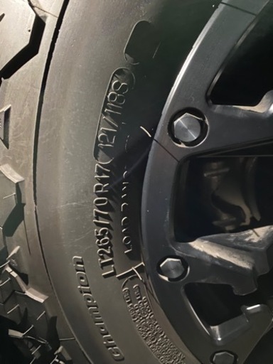 BFグッドリッチ ホイールセット tokkari 4本目 BFGoodrichホイール