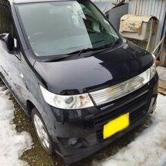 ワゴンRスティングレー黒　燃費の良いNA車！