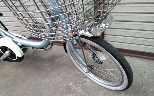 ブリジストン ASSISTA 3輪 電動自転車 シニア向け買い物 ライトブルー