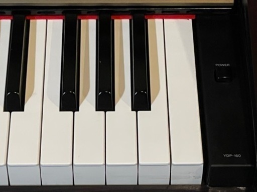 YAMAHA 電子ピアノ YDP-160【無料配送可能】 購入者様決定！】【極美品】【お届け無料有り】☆電子ピアノ