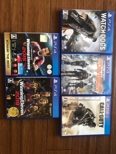 PS4  ゲーム　5点
