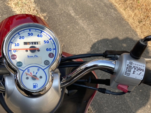 【引取希望】ヤマハ 原付50cc ビーノ SA37J 人気の赤