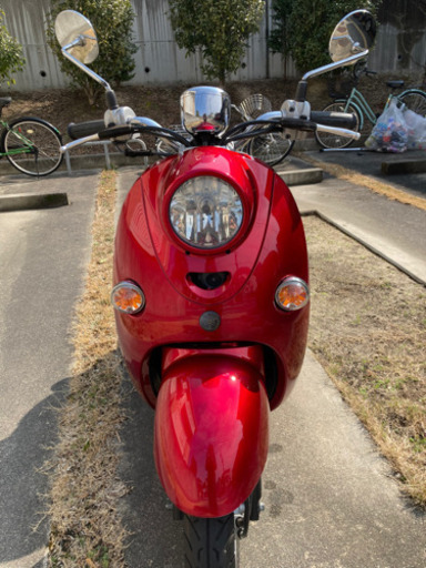 【引取希望】ヤマハ 原付50cc ビーノ SA37J 人気の赤