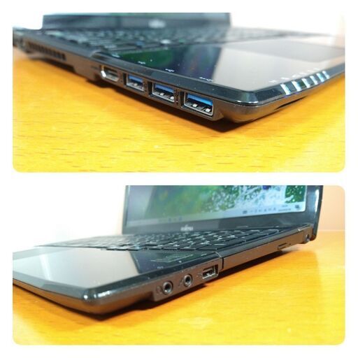 富士通 LIFEBOOK AH42/S （Pentium 3558U 1.7GHz/メモリ 8GB/SSD 512GB
