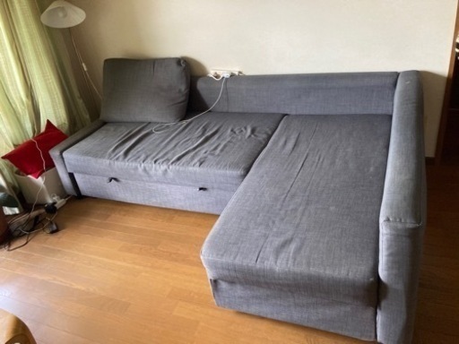Ikea ソファーベッド　ダブルベッドサイズ