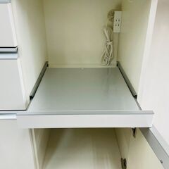 🖤pamouna(パモウナ)  キッチンボード 🤍定価￥77,800🤍 ソフトクローザー エナメル塗装🖤